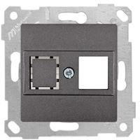 RİTA MEK TUŞ DATA PRİZİ 1*RJ45 (KON.SÜZ) FÜME 1